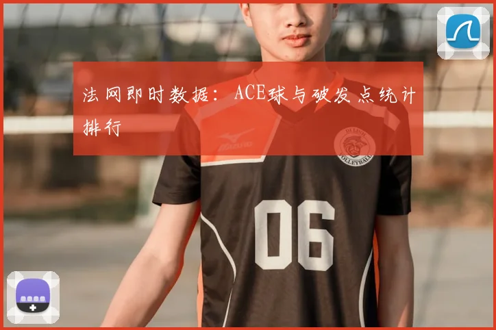 法网即时数据：ACE球与破发点统计排行
