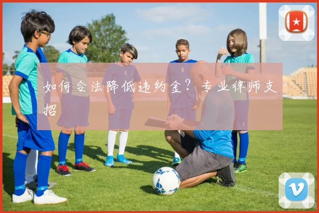 如何合法降低违约金？专业律师支招