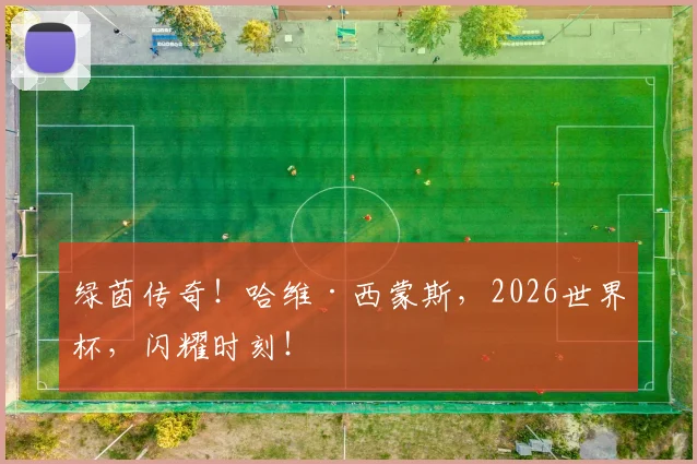 绿茵传奇！哈维·西蒙斯，2026世界杯，闪耀时刻！