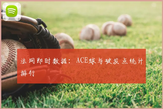 法网即时数据：ACE球与破发点统计排行