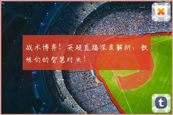 战术博弈！英超直播深度解析，教练们的智慧对决！