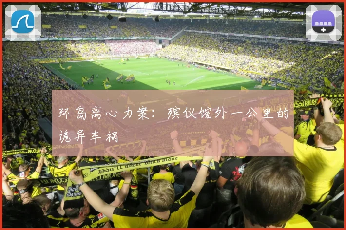 环岛离心力案：殡仪馆外一公里的诡异车祸