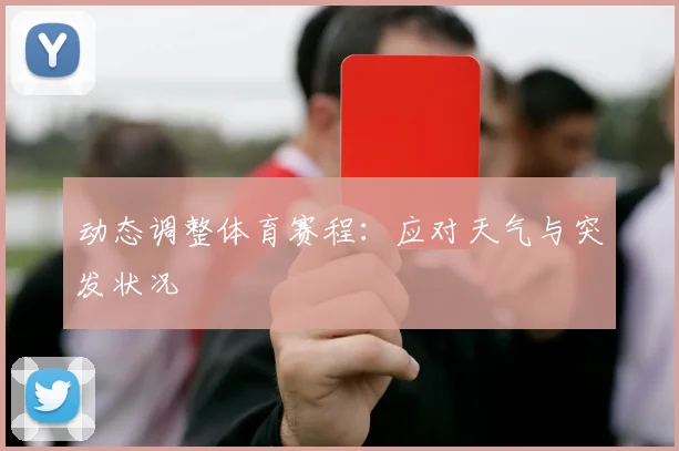 动态调整体育赛程：应对天气与突发状况