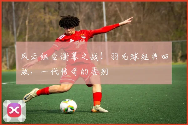 风云组合谢幕之战！羽毛球经典回放，一代传奇的告别