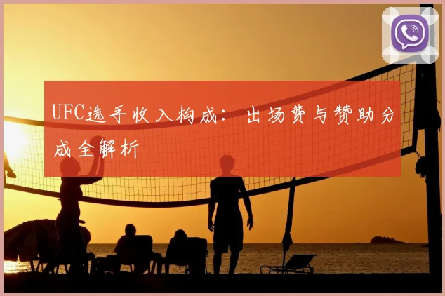 UFC选手收入构成:出场费与赞助分成全解析